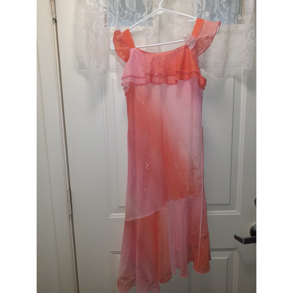 Peach Dress